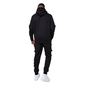 ชุดวอร์มสวมหัวแบบสวมหัวมีฮู้ดผ้าฟลีซใหม่ไซส์ใหญ่ XL เป็นมิตรต่อสิ่งแวดล้อมปักโลโก้ของผู้ชายสำหรับฤดูหนาว - Product Image 2