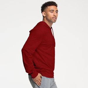 Jersey de hombre bien diseñado, bolsillo, mangas regulares, Sudadera con capucha, forro polar suelto transpirable, estampado de transferencia de calor, sudaderas de invierno - Product Image 3