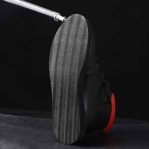 Botas de Motocicleta de Cuero Vacuno Genuino Moto-Ball, Botas Resistentes al Viento con Diseño de Balón - Product Image 2