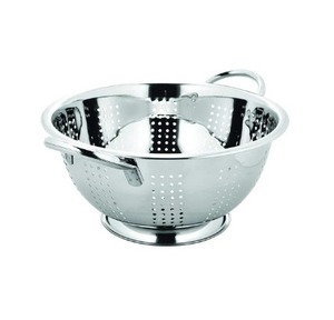 Factory Outlet Sale Stainless Steel Kitchen Strainer <b>Colanders</b> Set <b>Small</b> Large Fruit Vegetable Drain Storage Baskets Cheap Price - Product Image 6