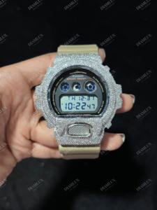 Reloj de Marca Throns con Bisel con Incrustaciones de Diamantes, con Diamantes de Moissanita VVS, Material de Plata 925, Joyería Hip-Hop para Fiestas, Bodas o Regalos - Product Image 3