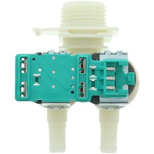 Valve d'admission d'eau électrique en plastique pour pièces de machine à laver - Remplace ERP 422244 Côté froid - Product Image 3