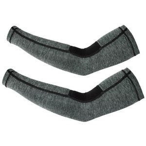 Manchons de compression de bras de couleur unie de taille personnalisée pour hommes et femmes Sports Golf Volleyball Basketball Cyclisme Ensemble de manches - Product Image 1