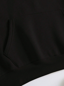 Hot Selling Men Embroidery Hoodies 100% Cotton Eco-Friendly Quick Dry Custom Made Breathable Casual Wear - Product Image 3
