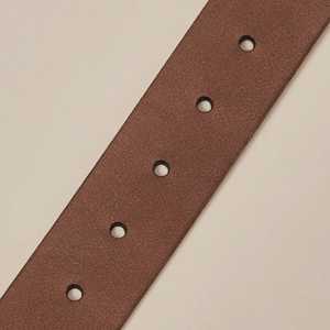 เข็มขัดหนังแท้สำหรับผู้ชายสายรัดชายยาว100-130ซม. กว้าง3.5ซม. - Product Image 2