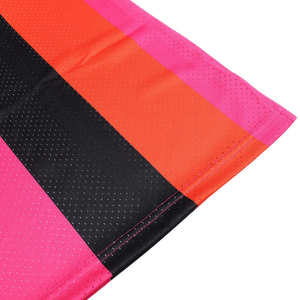 Camiseta de baloncesto de calidad superior con logotipo personalizado hecho en fábrica, Camiseta deportiva atlética de punto acanalado con cuello de poliéster para todo el equipo para Unisex - Product Image 5