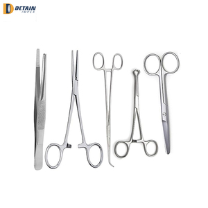 Top Quality Stainless Steel Surgical Dressing <b>Kit</b> Bandage Forceps Dressing Instrument Sets <b>Sutur</b> <b>Kit</b> Medic Instrument - Product Image 4