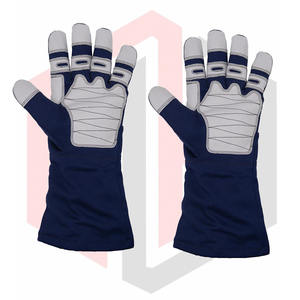 Guantes de soldadura MIG TIG resistentes al fuego resistentes al calor de cuero dividido de gran oferta diseño OEM - Product Image 5