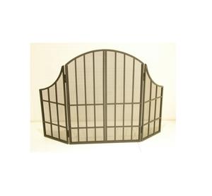 Iron Leaf Design <b>Fireplace</b> <b>Screen</b> - Product Image 3