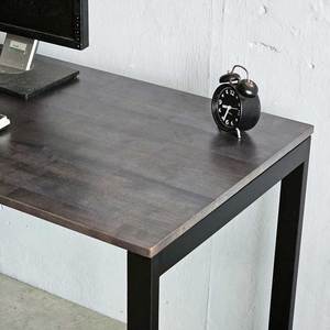 Rectangular 140x60cm HBRT093 Wood <b>Desk</b> with Cabinet Legs and <b>Drawer</b> Durable Rubber Wood Office Furniture - Product Image 3