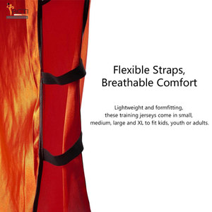 Venta al por mayor de fábrica, camiseta de fútbol, chalecos de entrenamiento de fútbol personalizados, camiseta de malla de entrenamiento de fútbol para hombres, chaleco con pechera - Product Image 6