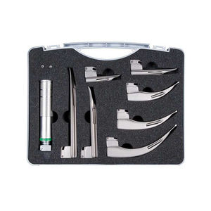 Larygoscope à fibre optique chirurgical Matériaux de haute qualité Ort Diagnostics Laryngoscopes Instruments Set Wholesale - Product Image 3