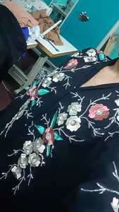 Dubai Abaya Arabic Jalabiya Dubai เสื้อผ้าแฟชั่นมุสลิมดั้งเดิมและเครื่องประดับชุดเพื่อนเจ้าสาวเสื้อผ้ายีนส์มีฮู้ด - Product Image 4