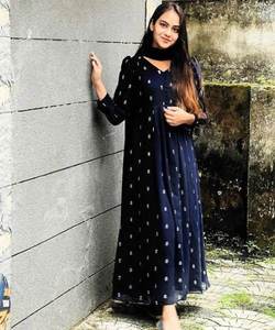 ชุดสตรีจากตุรกี สุภาพสตรีฤดูหนาว โฉคพิเศษ ชุด mumu ที่หรูหรา ผู้หญิงชุดราตรี de noche fiesta - Product Image 5