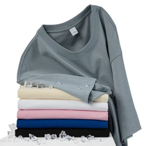 Blanc Logo personnalisé tissu équipage col rond respirant Sport hommes t-shirt athlétique Muscle Slim Fit à manches courtes t-shirts pour hommes - Product Image 1