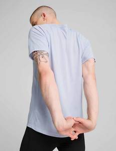 Men's Slim Fit 100% Cotton Knitted T-Shirt-Breathable Casual Gym <b>Travel</b> Lounge Wear - Product Image 3