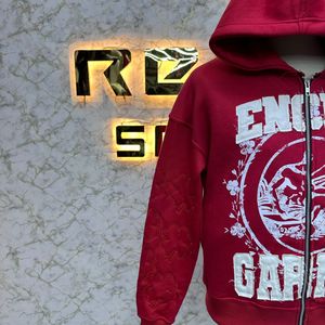 Bon matériel Odm Services la plus demandée fermeture éclair sweat à capuche bouffée imprimé fabriqué en usine pas cher prix sweats à capuche hommes sweats à capuche - Product Image 4