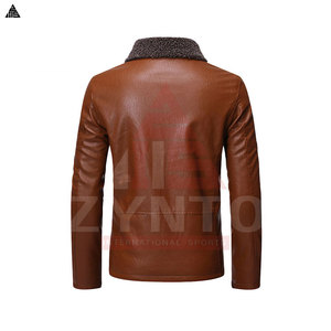 Custom Made Logo Your Own Design Outdoor <b>Leather</b> <b>Man's</b> Coats With Winter <b>Jacket</b> <b>Man</b> Fashion <b>Jackets</b> For <b>Man</b> - Product Image 2