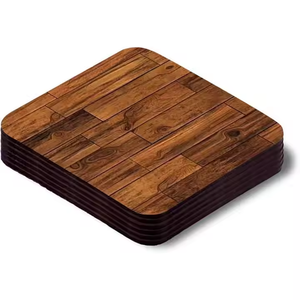 Elegant Classic Design Custom Logo Bamboo <b>Coaster</b> Square Tea <b>Coaster</b> Kitchen Accessories Stylish Newest <b>Drink</b> <b>Coaster</b> Design - Product Image 2