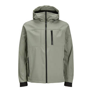 Veste Softshell Imperméable pour Hommes, Fabrication OEM ODM, Légère, Coupe-Vent, Vêtement de Randonnée en Plein Air, Fabrication en Gros - Product Image 4