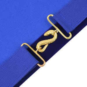 Tablier maçonnique brodé sur mesure à 33 degrés, tabliers de rite écossais maçonnique Tablier fait sur mesure Ronpex de qualité supérieure - Product Image 6