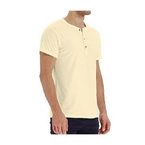 Vente Complète Pas Cher Couleur Unie Manches Courtes Col Rond 100% Coton T-shirt En Jersey Simple Du Bangladesh Prix Usine - Product Image 4