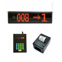 Distributeur automatique de tickets de file d'attente sans encre 80 mm à coupe automatique, deux types de services différents, impression thermique, garantie 3 ans