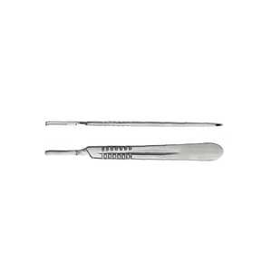 Manche de scalpel n° 4 professionnel 4 poignées de scalpel en acier inoxydable, instrument chirurgical pour une coupe de précision - Product Image 3