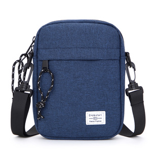 Logo personnalisé Sac à <span class=keywords><strong>message</strong></span> pour hommes Sacs à bandoulière en nylon Sac à bandoulière pour hommes - Product Image 2