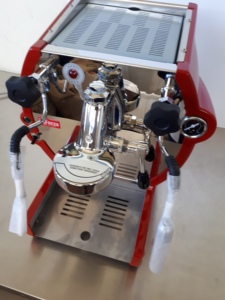La Forza F1 Red 1 Groupe E61 Machine à espresso semi-professionnelle HX Italian INOX Electric - Product Image 3