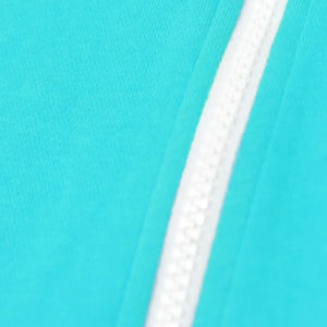 Sudadera con capucha Varsity informal para hombre, 100% algodón, cierre de cremallera de invierno, servicio OEM, sudadera básica con patrón sólido procesado lavado - Product Image 2