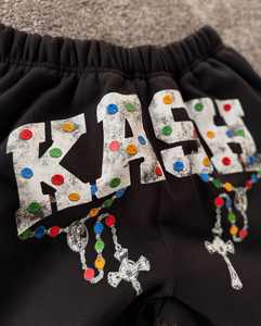 Ensemble de survêtements deux pièces pour hommes et femmes KASH TALK Sweat à capuche et pantalon de jogging Streetwear Fashion. - Product Image 4