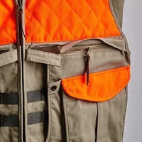 Dernier gilet de chasse professionnel personnalisé Gilet tactique utilitaire de chasse pour hommes avec plusieurs poches