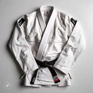Conjunto de Kimono de algodón Jiu Jitsu brasileño de alta calidad logotipo personalizable Color personalizado 360g Unisex venta al por mayor ropa deportiva artes marciales - Product Image 2