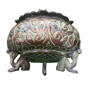 Cenicero de metal dorado de latón de lujo Artículo de Cenicero de cigarros y cigarrillos personalizado - Product Image 6