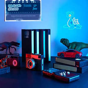 Pokemon Lokhlass <b>Neon</b> <b>Lights</b> Lamp Blue LED Strip with 5V Input Acrylic and PVC Body for Indoor Use - Product Image 3