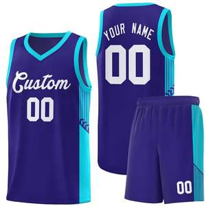 Ensemble de maillots de basket-ball réversibles sur mesure Vêtements de sport pour jeunes avec des conceptions uniques Maillots de basket-ball personnalisés pour jeunes joueurs - Product Image 6