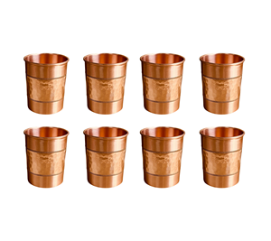 Gobelet 100% pur cuivre verre martelé cuivre gobelet verres à vin cuivre plaqué bière tasse au prix de gros - Product Image 5