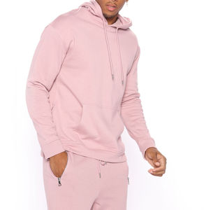 Ensemble pull à capuche unisexe à logo personnalisé Survêtement en polyester 100% coton Sweat à capuche de jogging d'hiver coupe-vent pour hommes - Product Image 1