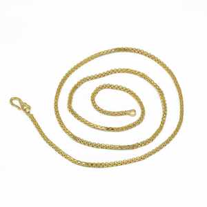 Collier pour femme en laiton plaqué or micro 14K 18K 24K, style moderne et élégant, idéal pour le quotidien, vente en gros - Product Image 1