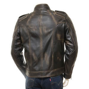 แจ็คเก็ตหนังลำลองผู้ชายรุ่นใหม่ล่าสุด สไตล์ไฮสตรีท ลายเรียบ กันน้ำ ระบายอากาศ กันลม คุณภาพสูงสำหรับฤดูหนาว - Product Image 2