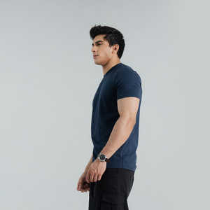 เสื้อยืดผ้าฝ้าย100% เฮฟวีเวตออกแบบได้ตามต้องการเสื้อยืดแขนยาวเปิดไหล่ตกไซส์ใหญ่พิเศษ - Product Image 3