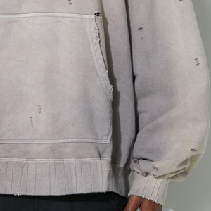 Men's Pullover <b>Drop</b> Shoulder <b>Sun</b> Faded Hoodie Wholesale Rate Custom Logo Heavy Fleece Oversized High Quality Breathable - Product Image 5