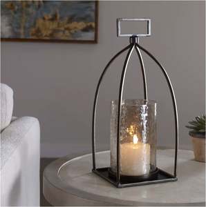 เชิงเทียนโคมไฟทองสัมฤทธิ์แบบหรูหรา ผลิตในอินเดีย ขายส่งสำหรับตกแต่งบ้าน โรงแรม ร้านอาหาร งานแต่งงาน สำนักงาน ขายดีที่สุด - Product Image 2