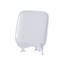 Service de table en céramique de style européen, luxe classique, 4 pièces, en grès émaillé blanc, compatible lave-vaisselle, four et micro-ondes, résistant à la chaleur