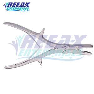 REEAX ENTERPRISES Instrumento Quirúrgico Ortopédico Manual Acero Inoxidable Stille Luer Tipo Rongeur Fórceps - Product Image 3