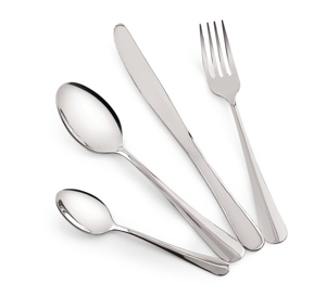 Juego de Cubiertos de Acero Inoxidable Ecológico de Alta Calidad con Cuchara, Cuchara de Postre, Cuchillo y Tenedor, Acabado Espejo, Seguro para Contacto con Alimentos - Product Image 2