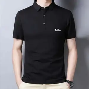 Custom Logo Geëist Golf Poloshirts Groothandel Polyester 100% Katoen Ademend High Performance Blank Plus Size T-Shirt