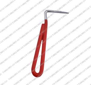 Farrier Hoof Pick Herramienta de limpieza de pezuñas de acero inoxidable fuerte para caballos por TARIQ MFG CO CE ISO EU - Product Image 1