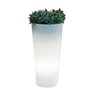 Vaso Solare Mod.Ficus Tondo H.60 RGB con Telecomando - Product Image 1